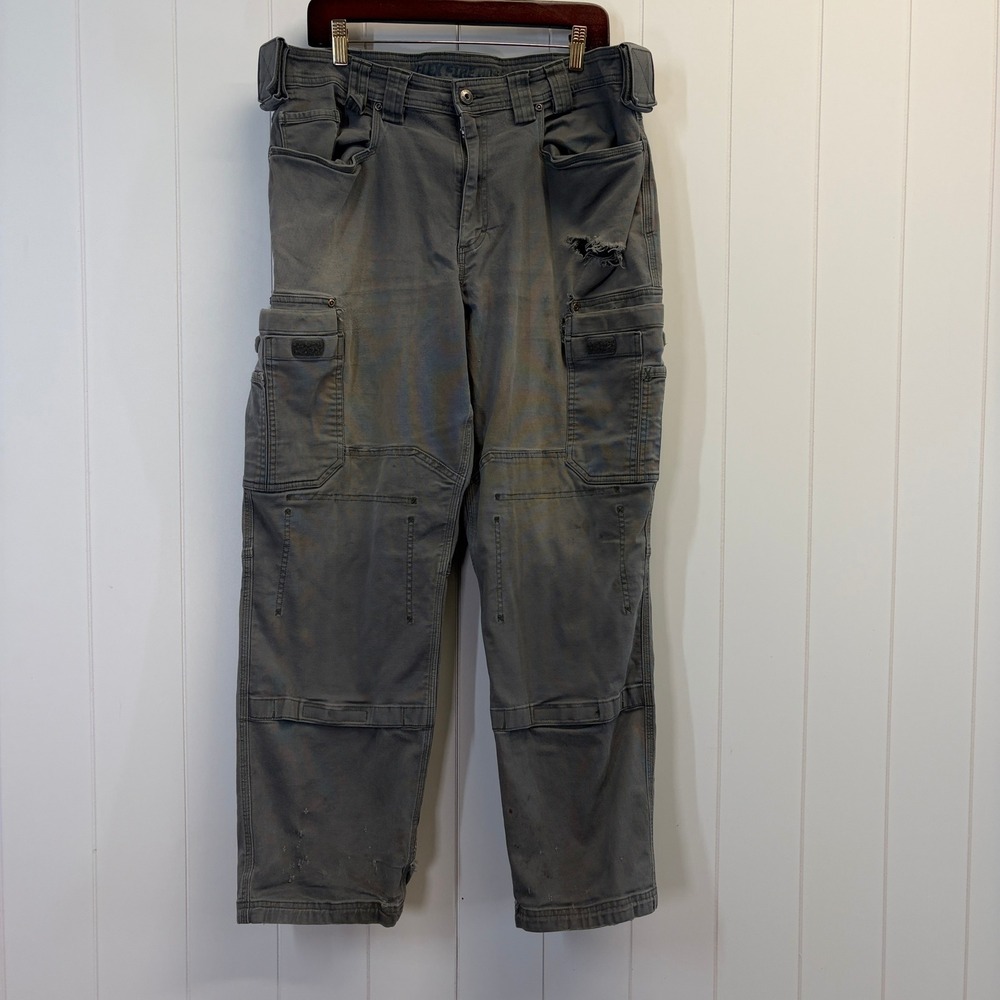 Duluth Trading Co Streetwear Flex Fire Hose Cargo Pants Men Size 36 X 32 Utility